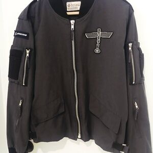Mens Boeing Flight Aviator Bomber Jacket Size Medium